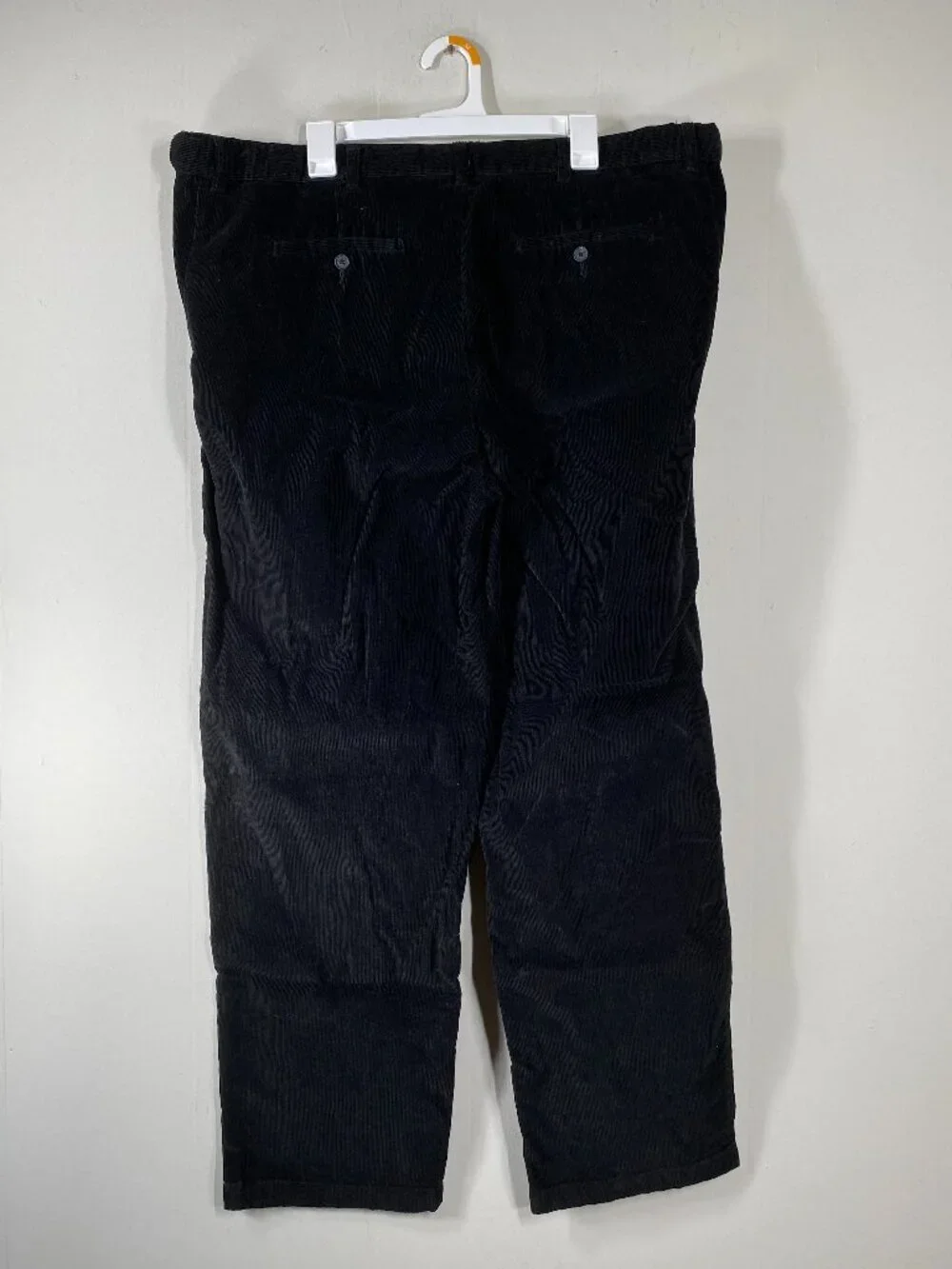 Croft & Barrow Corduroy Dress Pants Men's 40 x 32 High Rise Black Casual